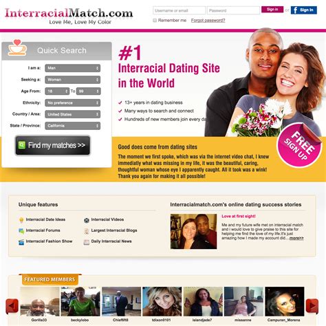 interracial dating match.com